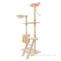 Cat Tree Condo Height Cat Tree Pet Play House Climbing Tower Supplier